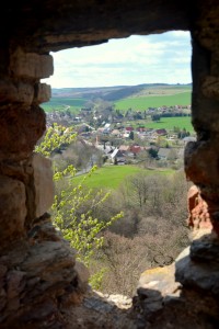 Blick auf Harkerode